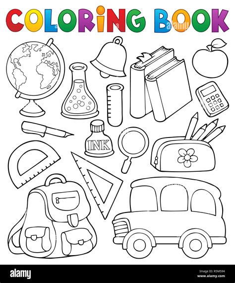 4 objetos para colorear|dibujos de cosas para colorear.